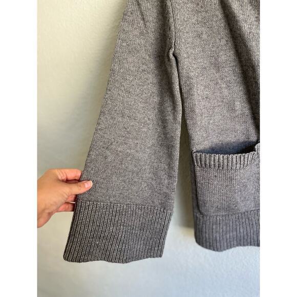 Anthropologie English Factory Woman Gray Women's Round Neck Cardigan, Si… - Picture 7 of 12